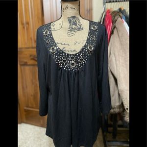 M by Marc Brouwer blouse sz xl Nwts